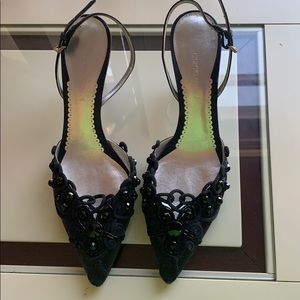 Giorgio Armani 2 inch heels